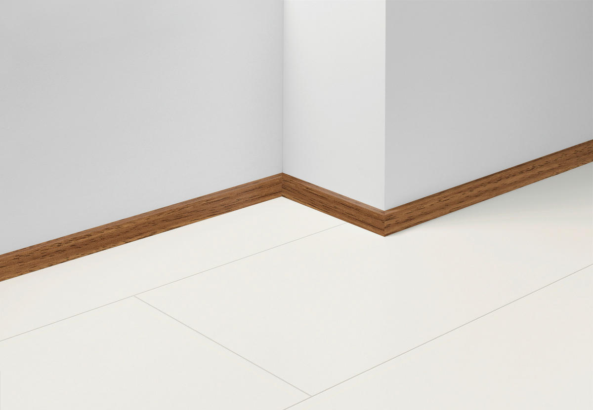 SOCKELLEISTE - Eichefarben/Braun, Basics, Holzwerkstoff (220/1,6/4cm) - Parador