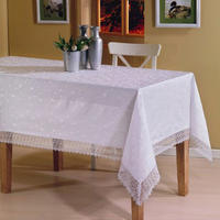FAȚĂ DE MASĂ 160/200 cm   - culoare natur, Basics, textil (160/200cm)