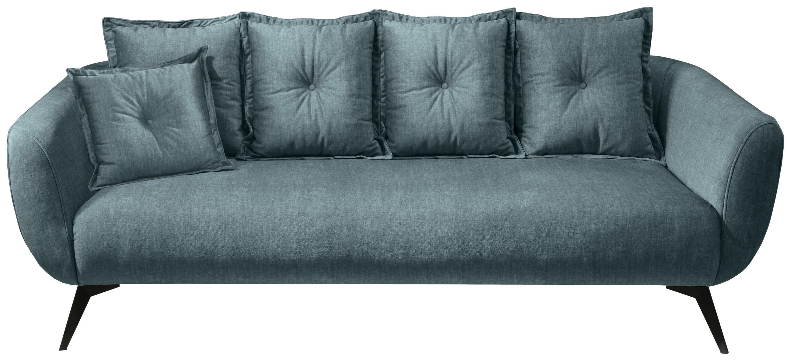 3-sitzer-sofa Baggio Mit Kissen Blau