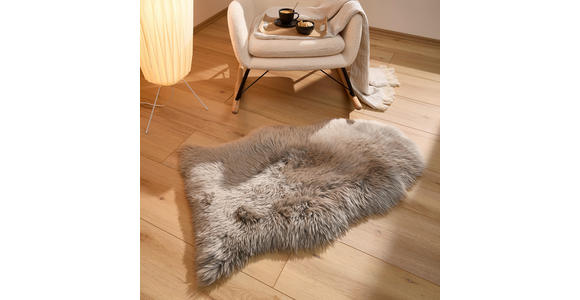 SCHAFFELL 60/90 cm  - Silberfarben, Trend, Fell (60/90cm) - Linea Natura