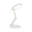 LED-SCHREIBTISCHLEUCHTE 12,5/23,5 cm   - Weiß, Basics, Kunststoff (12,5/23,5cm) - Novel