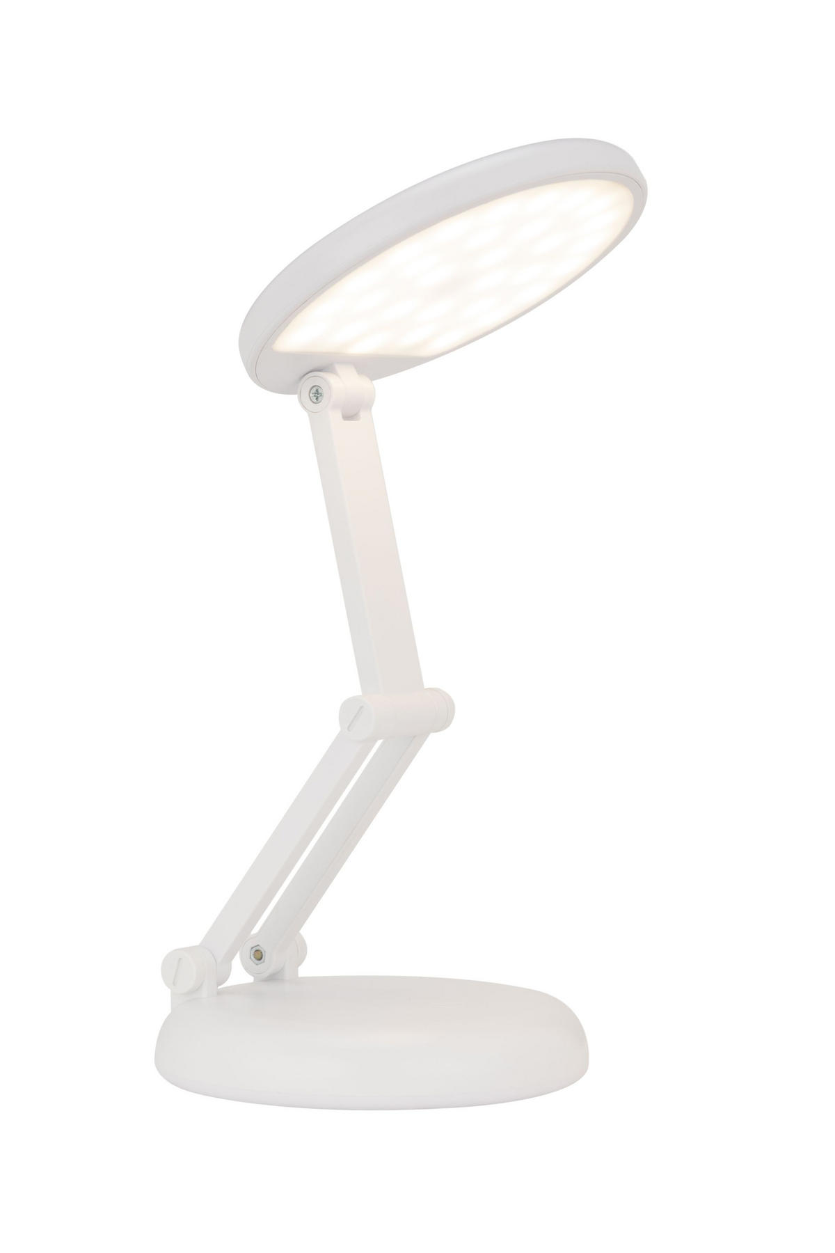 LAMPĂ DE BIROU CU LED - alb, Basics, plastic (12,5/23,5cm) - Novel