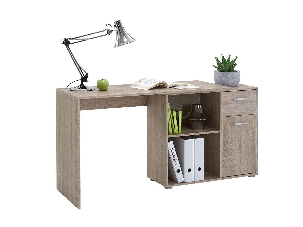 ECKSCHREIBTISCH 117/83/74 cm  in Eichefarben  - Eichefarben, KONVENTIONELL, Holzwerkstoff (117/83/74cm) - MID.YOU