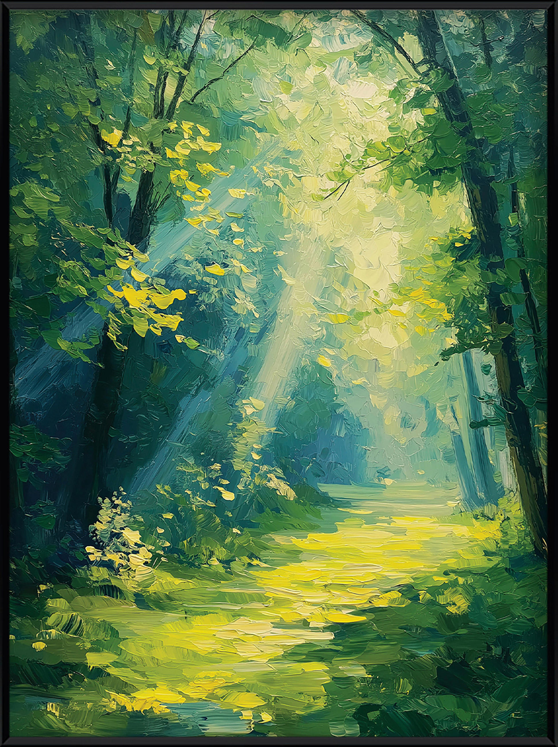 Euroart KOVOVÝ OBRAZ, krajina a příroda, 60/80/4 cm