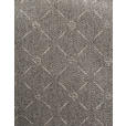 ARMLEHNSTUHL  Stoffauswahl, Sitzfläche 360° drehbar, automatische Rückholfunktion Webstoff  Grau, Schwarz  - Schwarz/Grau, Design, Textil/Metall (62/92/66cm) - Dieter Knoll