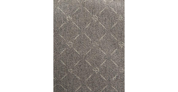 ARMLEHNSTUHL  Stoffauswahl, Sitzfläche 360° drehbar, automatische Rückholfunktion Webstoff  Grau, Schwarz  - Schwarz/Grau, Design, Textil/Metall (62/92/66cm) - Dieter Knoll