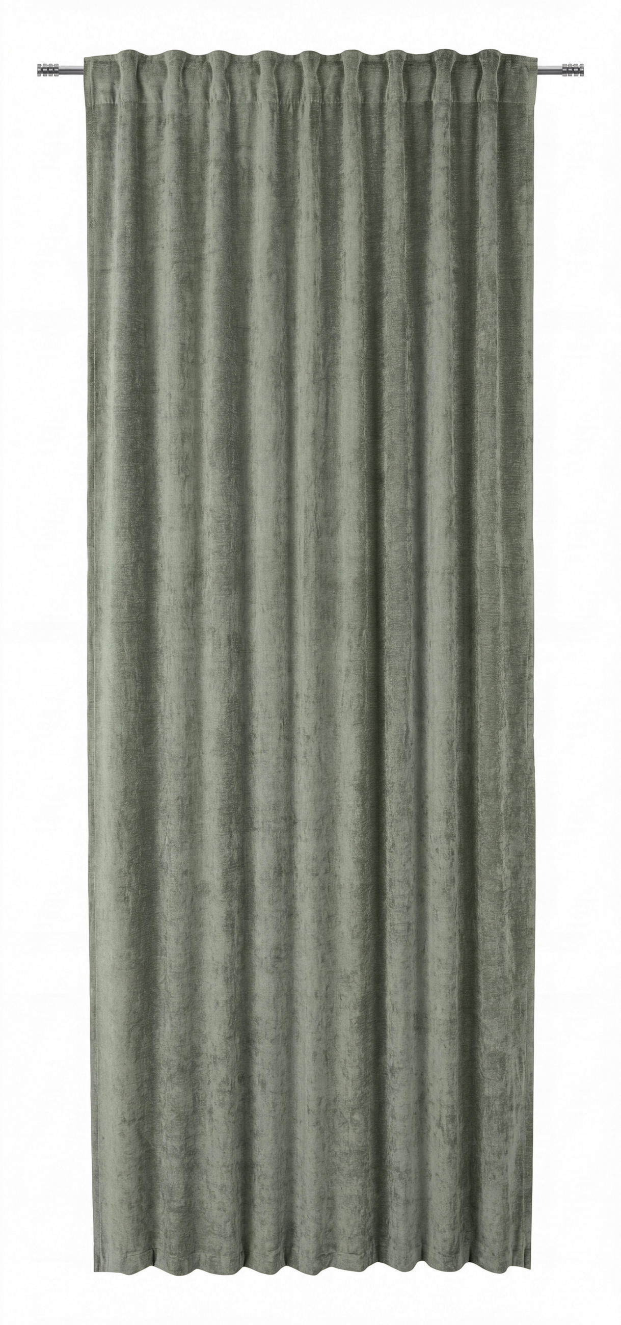VERDUNKELUNGSVORHANG black-out (lichtundurchlässig)  - Grün, Basics, Textil (140/300cm) - Esposa