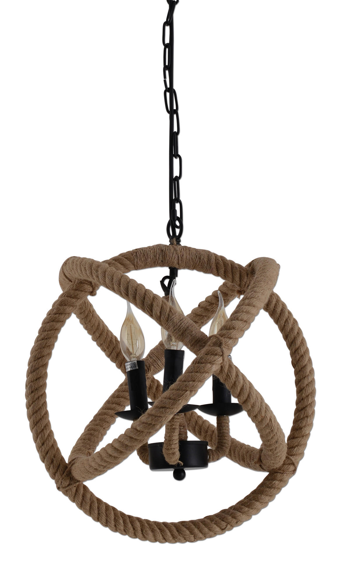 HÄNGELEUCHTE 43/150 cm  - Beige/Braun, LIFESTYLE, Naturmaterialien/Metall (43/150cm) - Näve