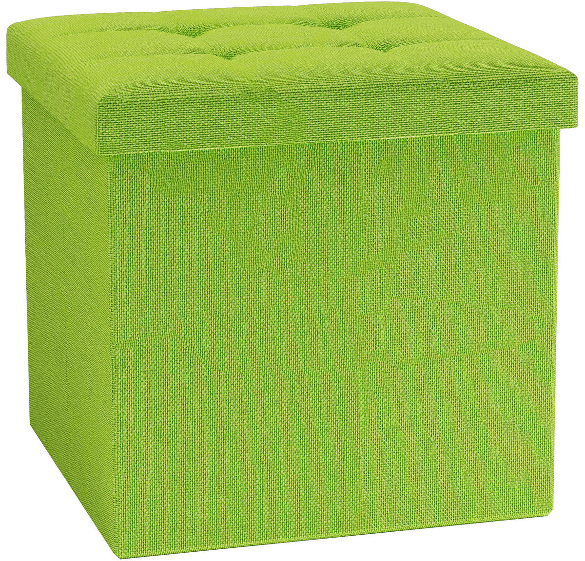 SITZBOX in Kunststoff, Holzwerkstoff Grün  - Grün, Basics, Holzwerkstoff/Kunststoff (38/38/38cm) - MID.YOU