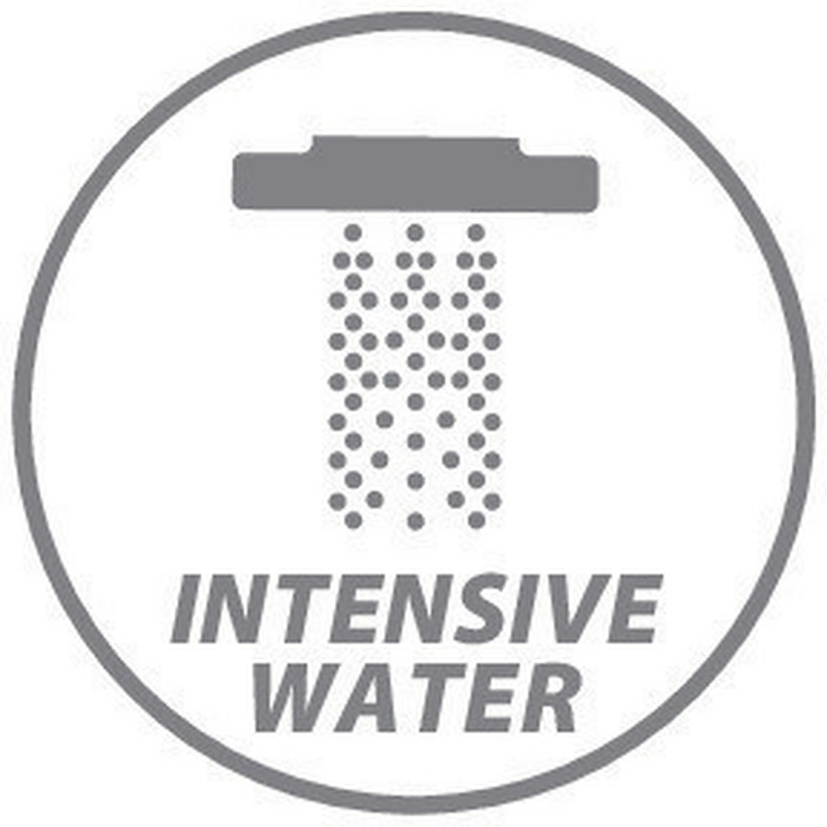 DUSCHKOPF   - Silberfarben/Weiß, Basics, Kunststoff (13cm) - Wenko