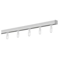 VORHANGSCHIENE - Alufarben, Basics, Metall (200cm) - Homeware