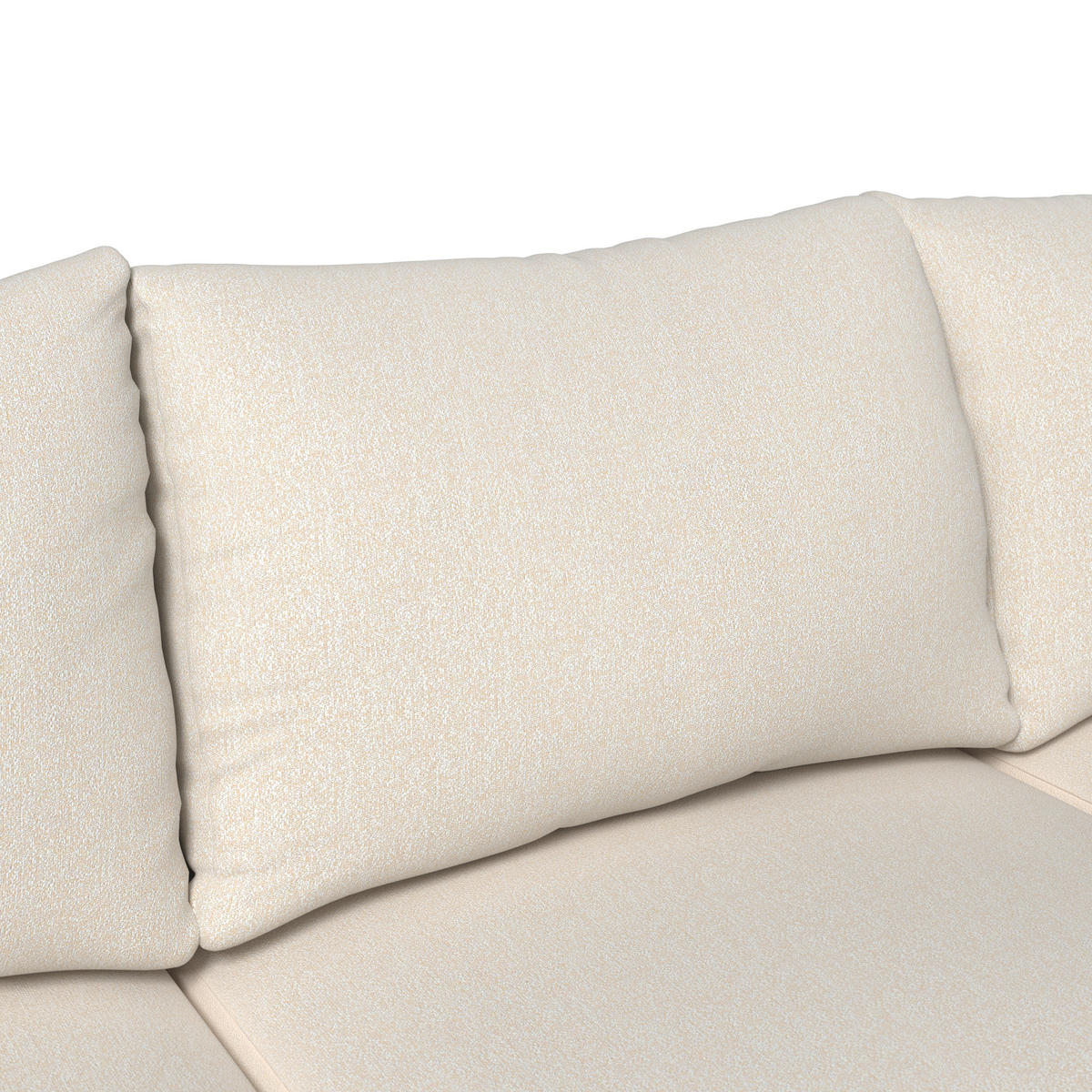 KERTI BÚTORSZETT 5 részes  - Pezsgő/fehér, Design, textil/fém - Amatio