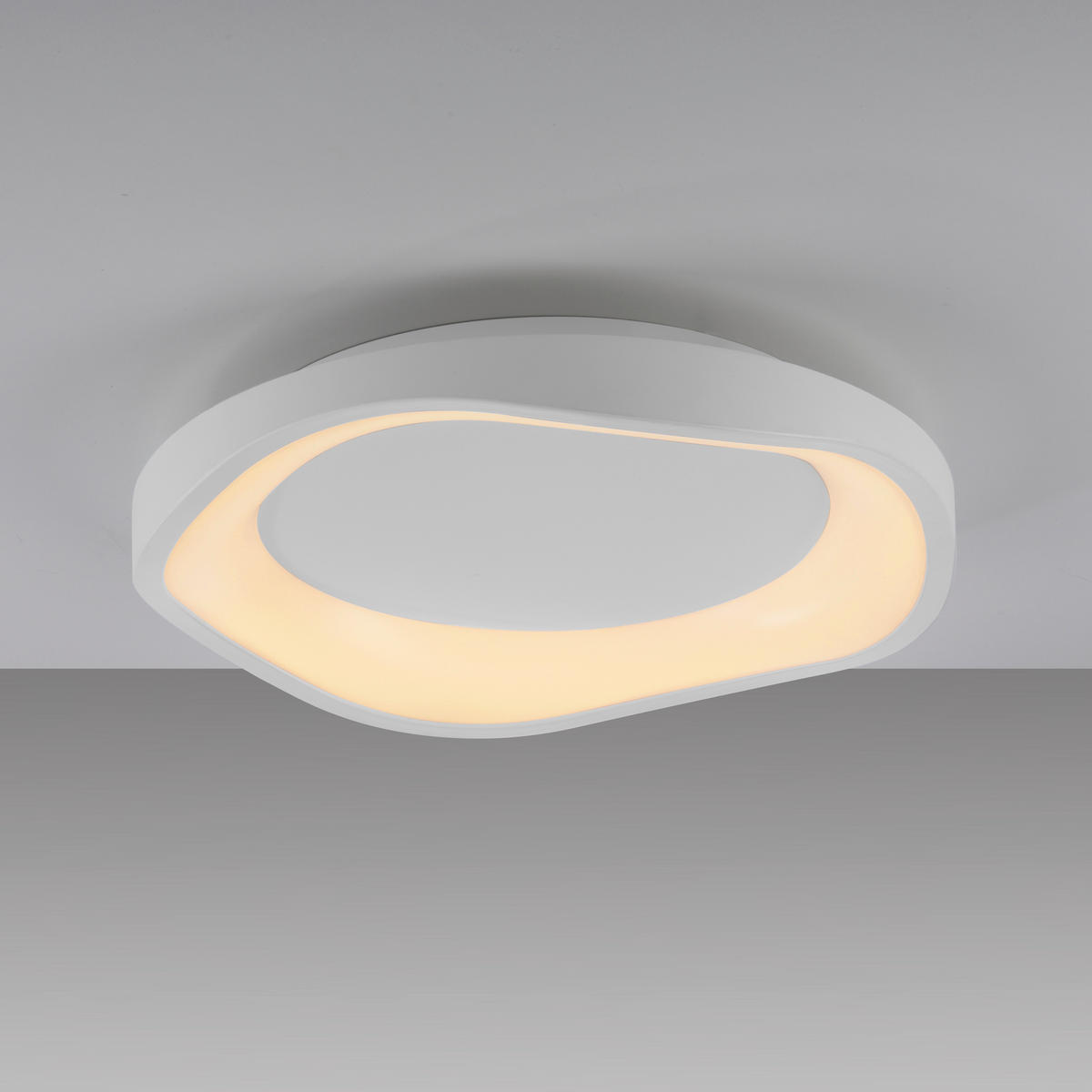 LED-DECKENLEUCHTE 40/40/7,5 cm   - Weiß, KONVENTIONELL, Kunststoff/Metall (40/40/7,5cm) - Schöner Wohnen