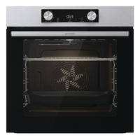 EINBAUBACKOFEN BO6737E02XK  - Edelstahlfarben, Basics, Glas/Metall (59,5/59,5/56,4cm) - Gorenje