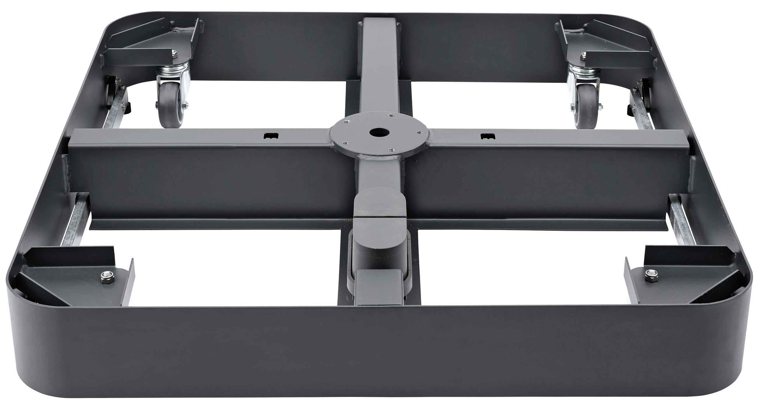 SONNENSCHIRMSTÄNDER - Anthrazit, KONVENTIONELL, Metall (94/14,6/94cm) - Glatz