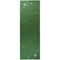 ÚZKY OBRUS, 40/25 cm, sivá, zelená - sivá/zelená, Basics, textil (40/25cm) - X-Mas