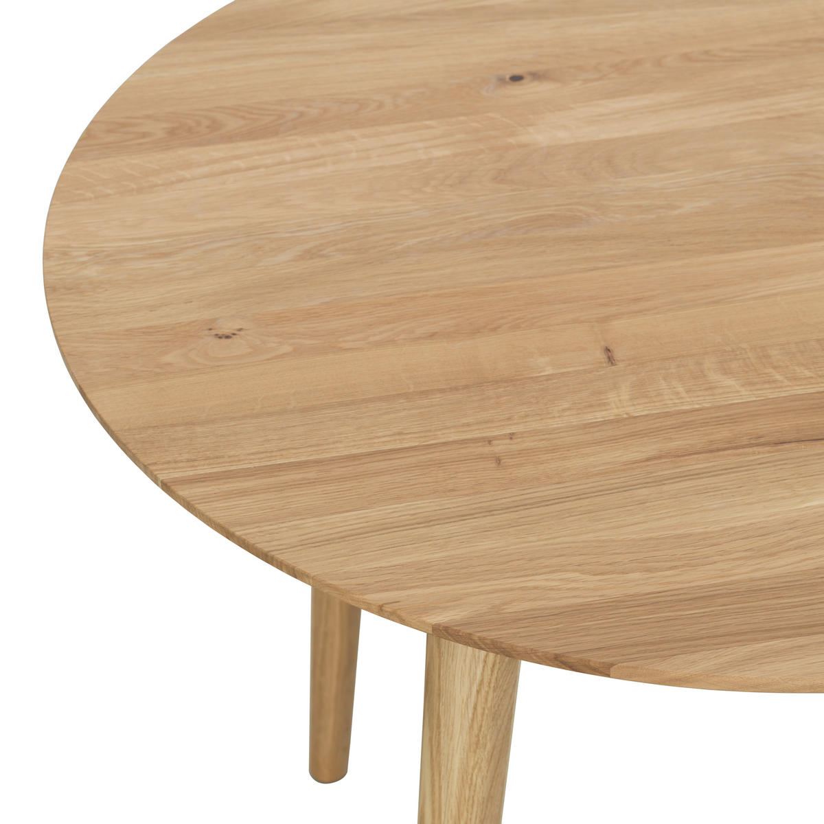 ESSTISCH in Holz 90/90/75 cm  - Wildeiche, Natur, Holz (90/90/75cm) - Livetastic