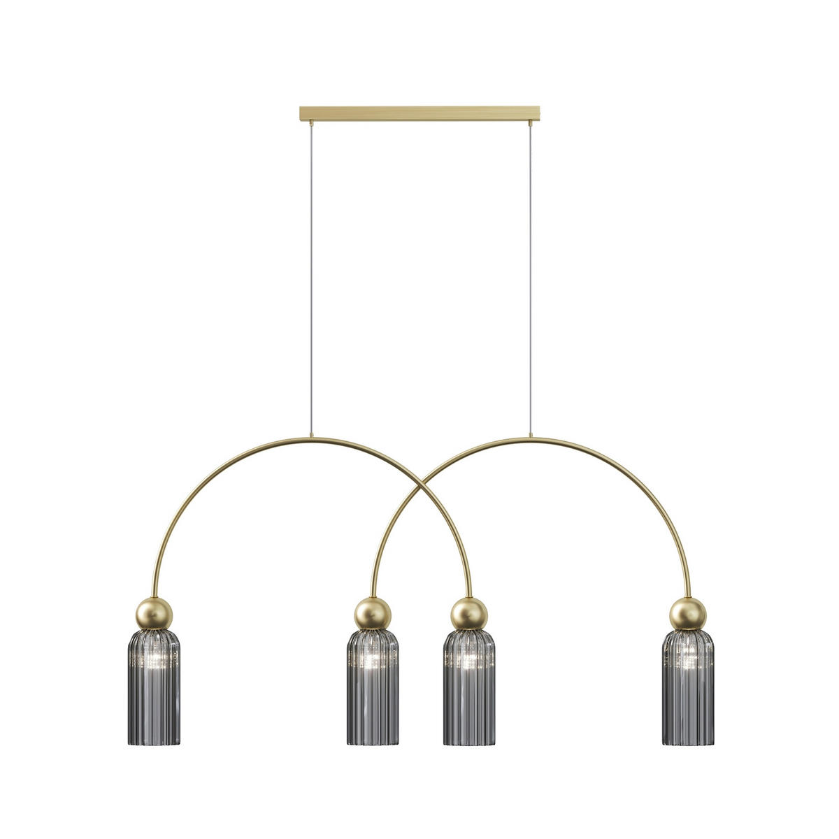 PENDELLAMPA Antic 110/360/10 cm  - guldfärgad, Design, metall (110/360/10cm) - MAYTONI