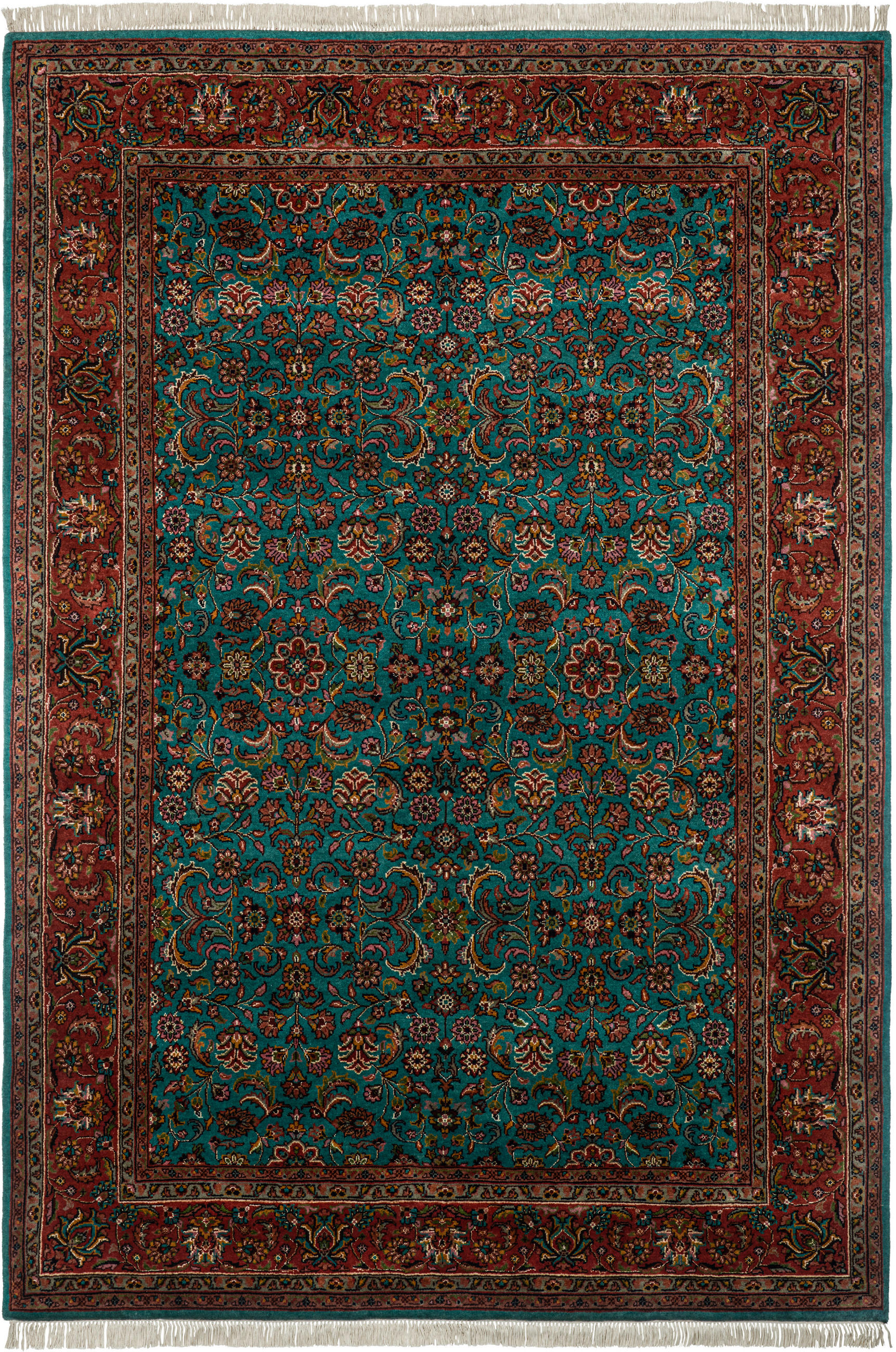 ORIENTTEPPICH 120/180 cm Nain Master Hellgrün  - Hellgrün, LIFESTYLE, Textil (120/180cm) - Cazaris