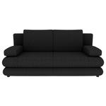 SCHLAFSOFA in Mikrofaser Anthrazit  - Anthrazit/Schwarz, KONVENTIONELL, Kunststoff/Textil (212/93/90cm) - Carryhome
