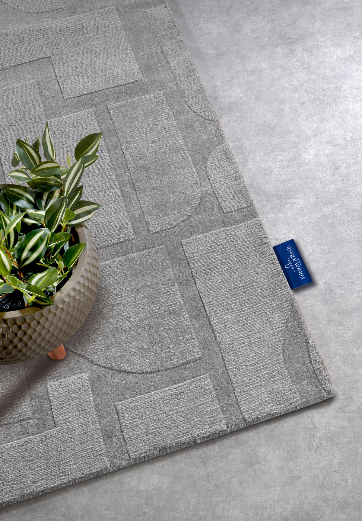 LÄUFER 80/250 cm Kollektion 1906 Grau  - Grau, Basics, Textil (80/250cm) - Villeroy & Boch