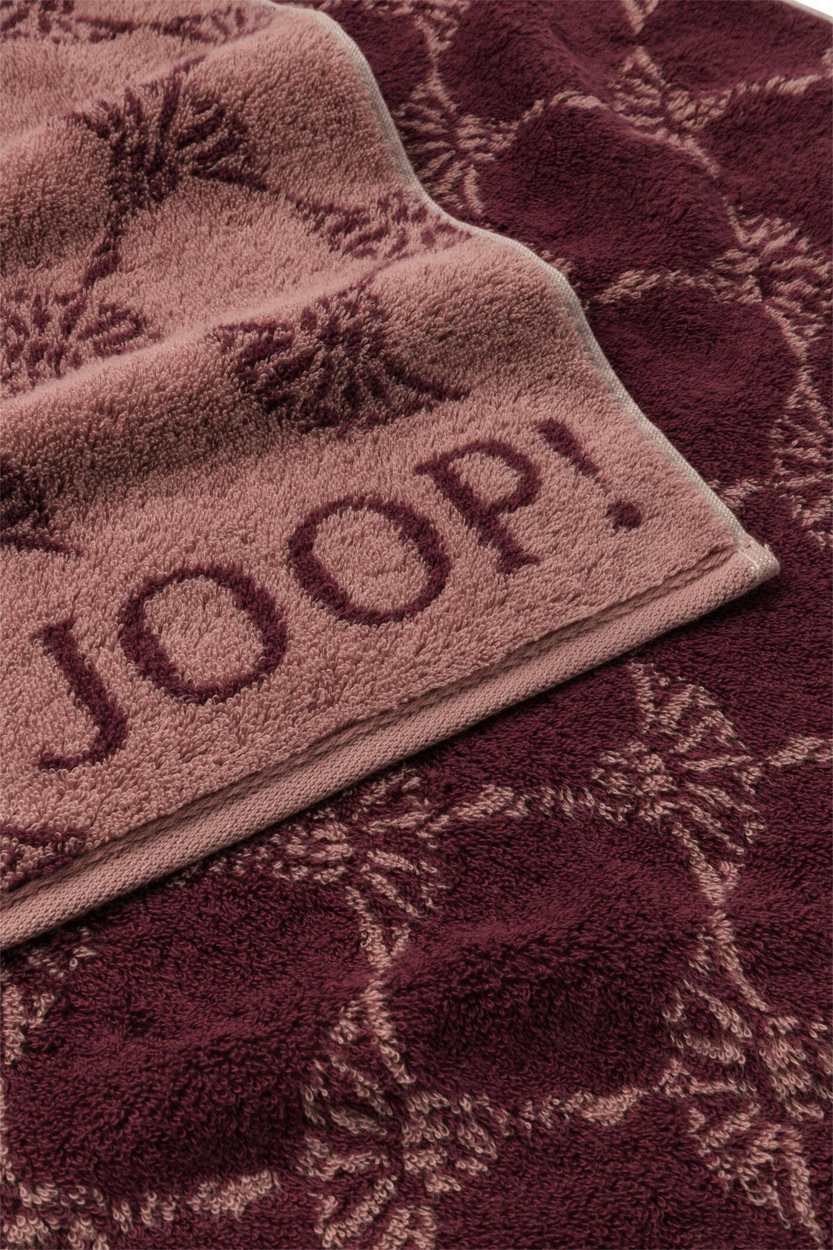 RUČNÍK PRO HOSTY, 30/50 cm, červená - červená, Basics, textil (30/50cm) - Joop!