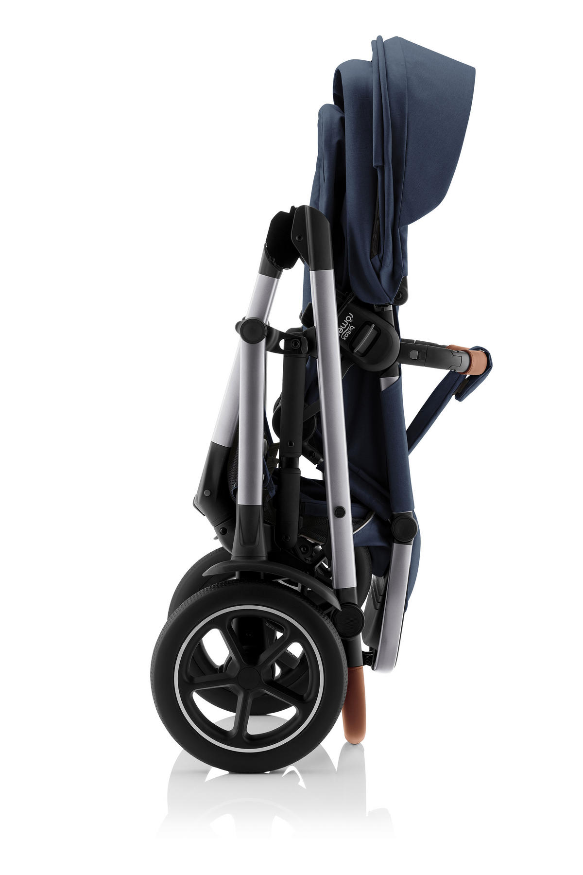 KINDERWAGEN Smile 5Z  - Hellgrau/Dunkelblau, Basics, Textil/Metall (57/112/97,7cm) - Britax Römer