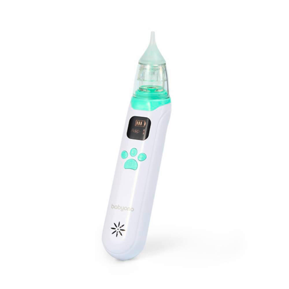 ASPIRATOR ZA NOS   - bijela/boje mente, Basics, plastika (3/3/18cm) - babyono