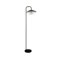 Lampadar  37,5/155/30 cm   - auriu/negru, Basics, metal (37,5/155/30cm)