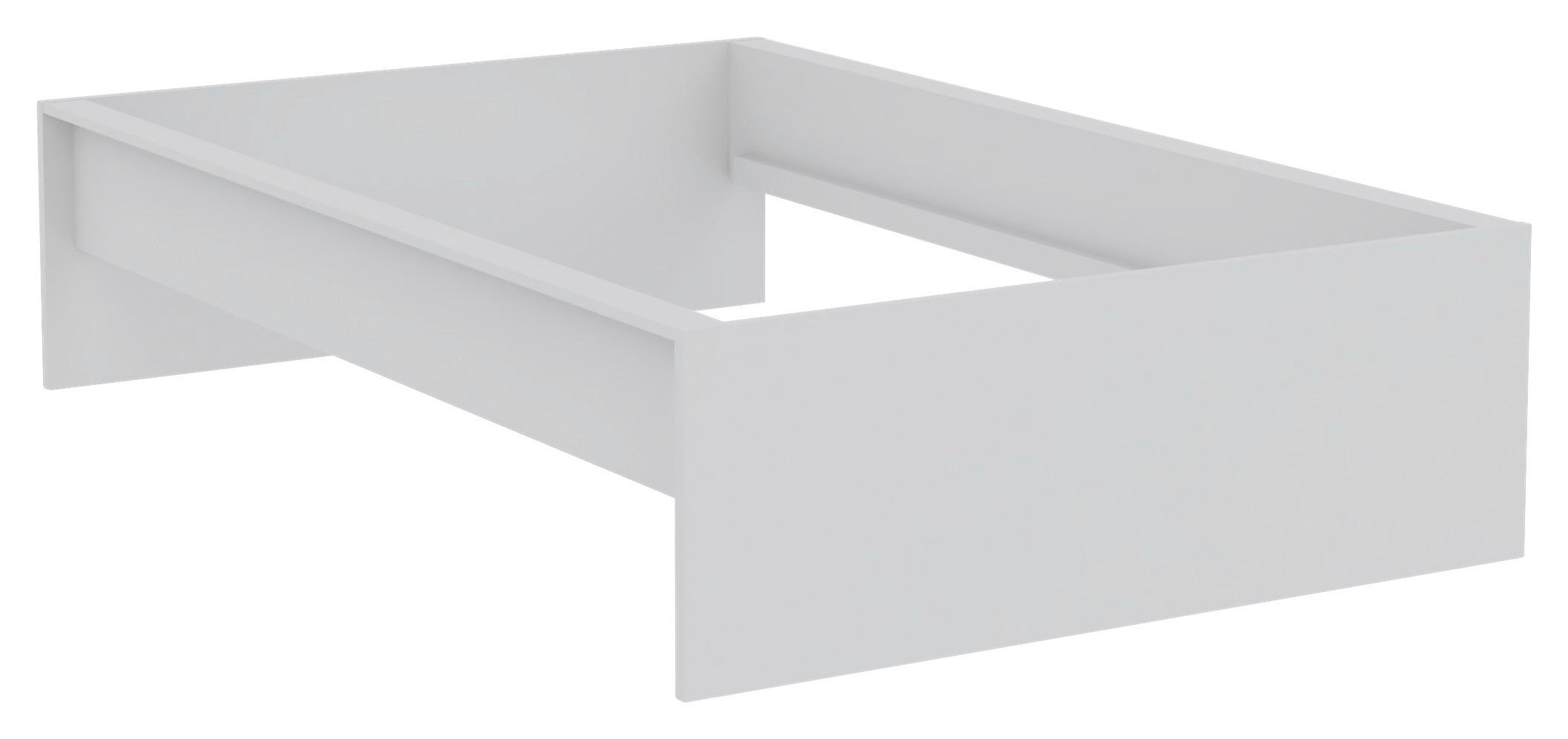 ÁGYKERET 120/200 cm  Fehér  - Fehér, Konventionell, Faalapú anyag (120/200cm) - Hom`in