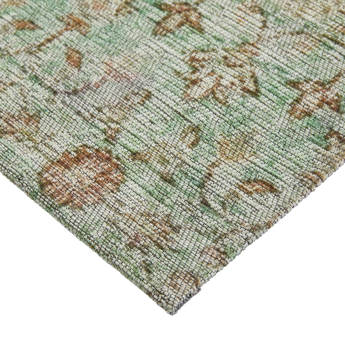 WEBTEPPICH 80/150 cm Multicolor, Grün  - Multicolor/Grün, Trend, Textil (80/150cm) - Novel