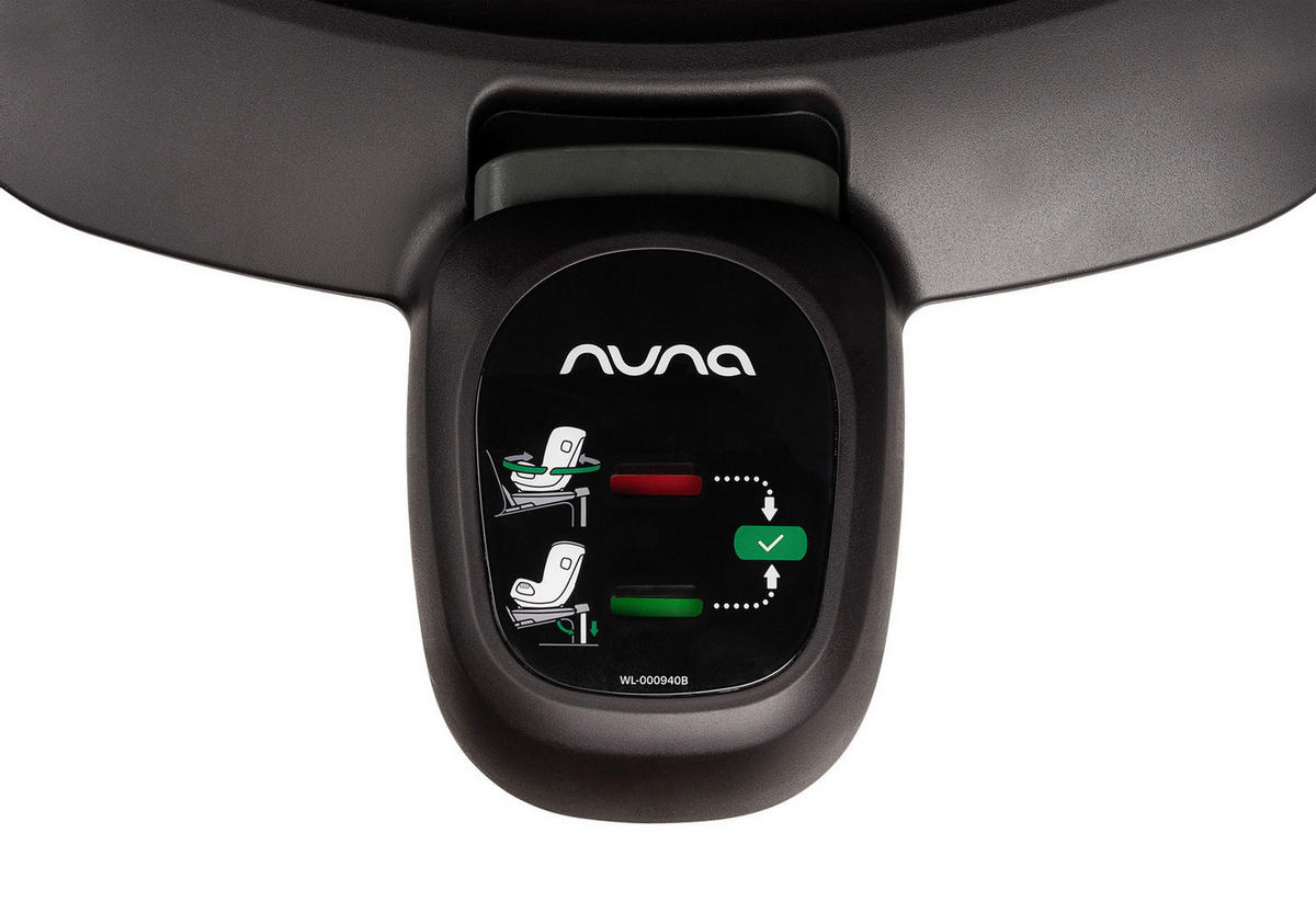 REBOARDER-KINDERSITZ PRUU aire  - Dunkelgrün/Schwarz, Basics, Textil (46/45-80/71,5-76,5cm) - Nuna