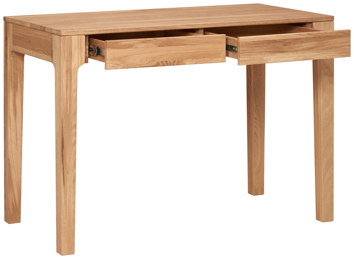 SCHREIBTISCH 110/55/76 cm  in Wildeiche  - Wildeiche, Natur, Holz (110/55/76cm) - Livetastic