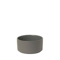 SCHALE Pilar   - Dunkelgrau, Design, Keramik (14/7cm) - Blomus