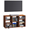 LOWBOARD 114/60/40 cm  - Nussbaumfarben/Schwarz, Modern, Holzwerkstoff/Kunststoff (114/60/40cm) - MID.YOU