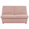 2-SITZER-SOFA Webstoff Rosa  - Schwarz/Rosa, Design, Kunststoff/Textil (145/92/103cm) - LOOKS by W.Joop