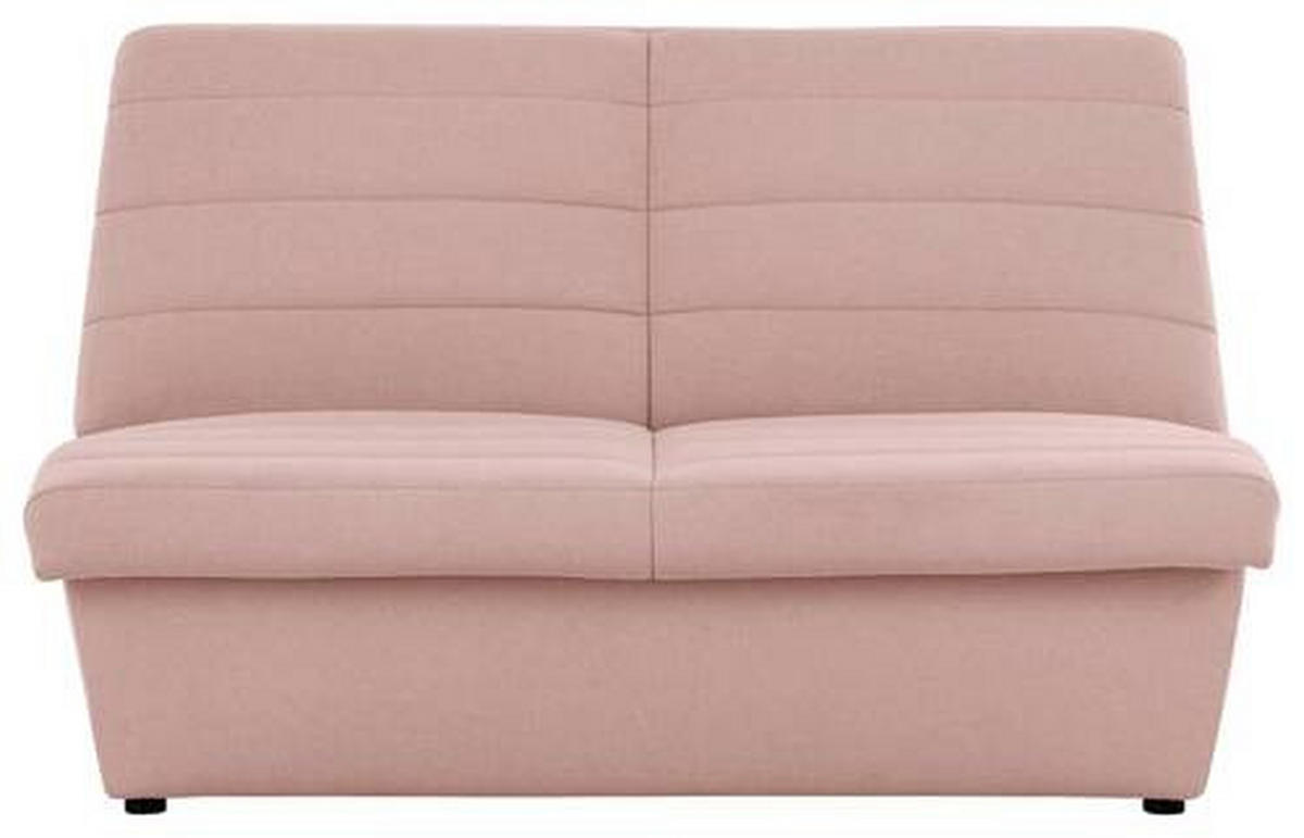 2-SITZER-SOFA Webstoff Rosa  - Schwarz/Rosa, Design, Kunststoff/Textil (145/92/103cm) - LOOKS by W.Joop
