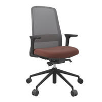 DREHSTUHL Grau, Schwarz, Dunkelorange  - Dunkelorange/Schwarz, MODERN, Kunststoff/Textil (70/103-115/70cm)