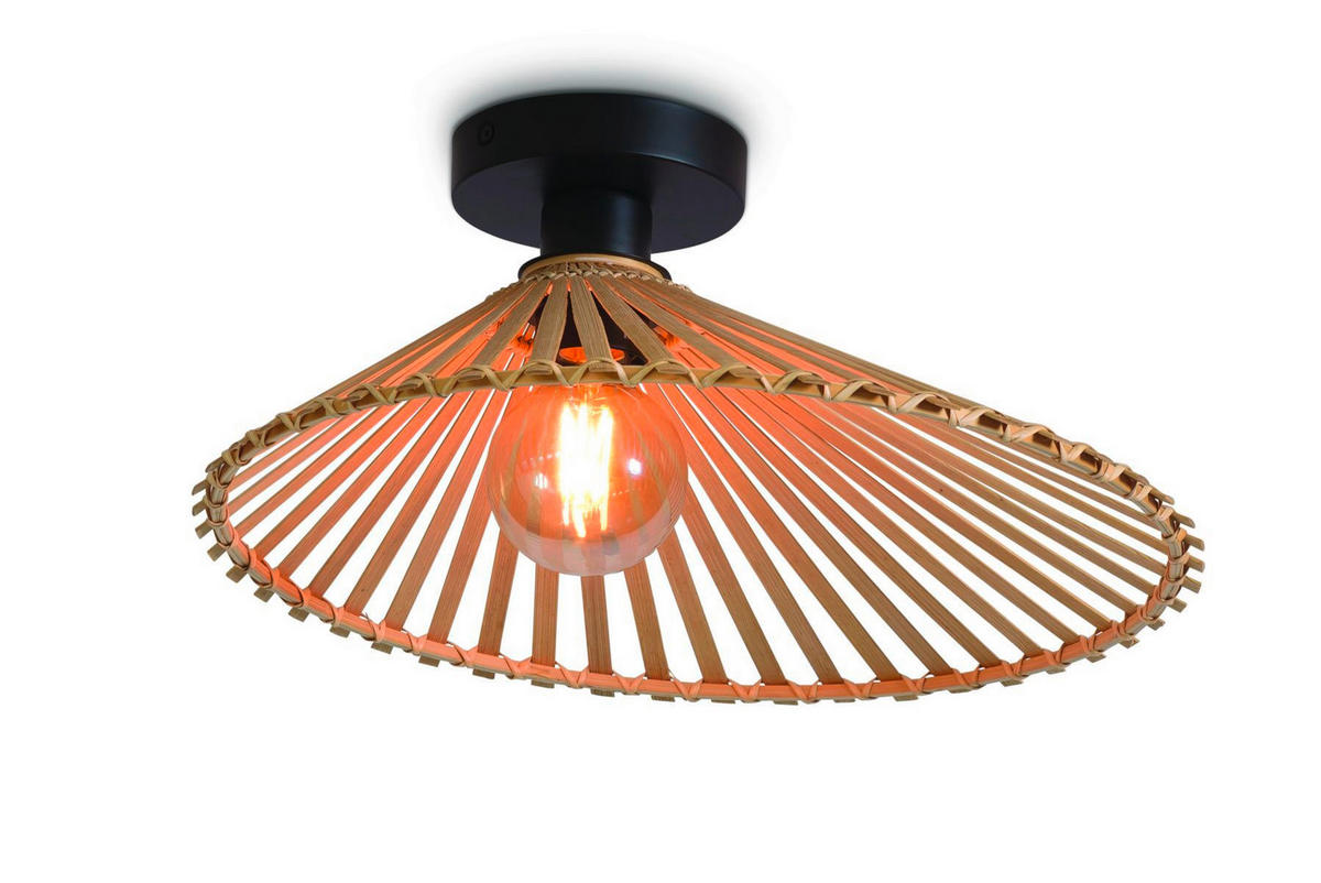 TAKLAMPA GOOD&MOJO  40/13 cm  - naturfärgad, Trend, trä (40/13cm) - Good & Mojo