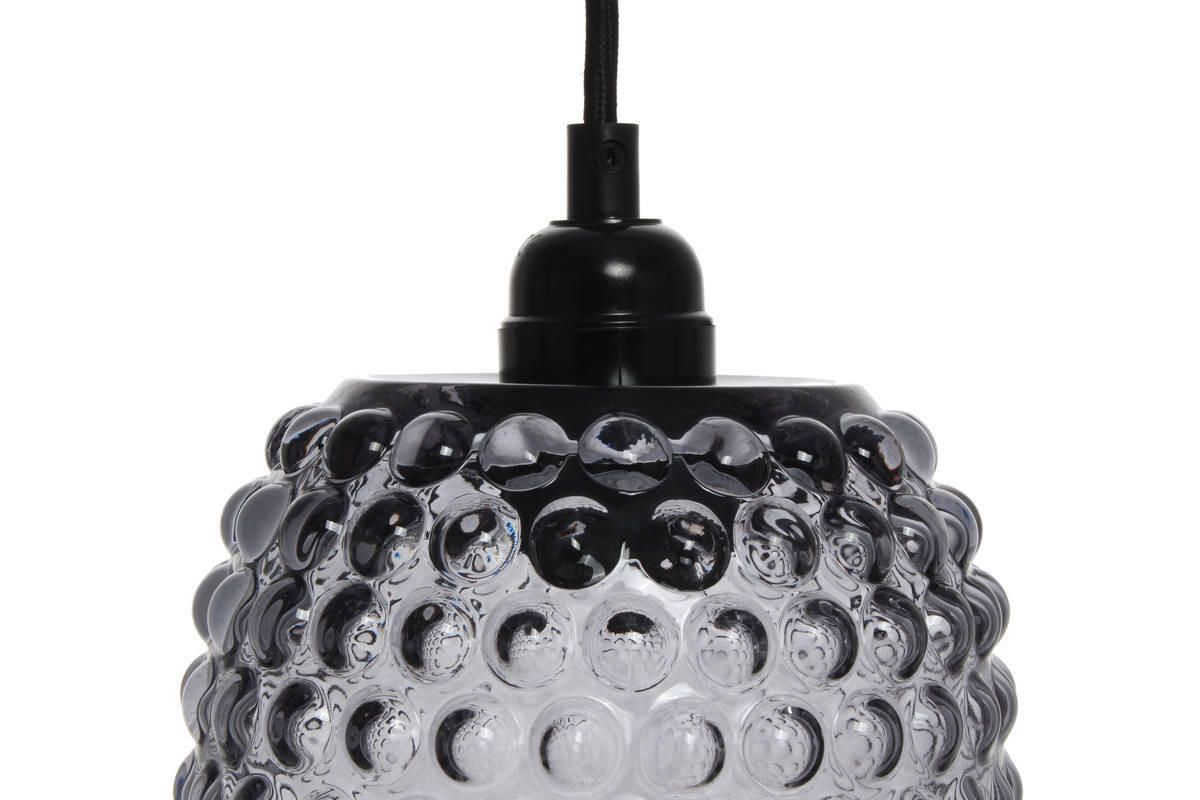 HÄNGLAMPA 15/34/15 cm  - grå, Trend, glas (15/34/15cm) - Kayoom