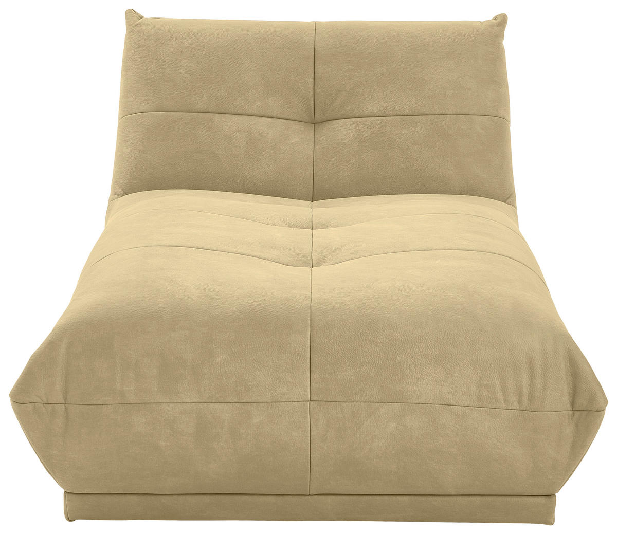 SOFAELEMENT Lederlook Beige  - Beige, Trend, Textil (105/80/185cm) - Livetastic