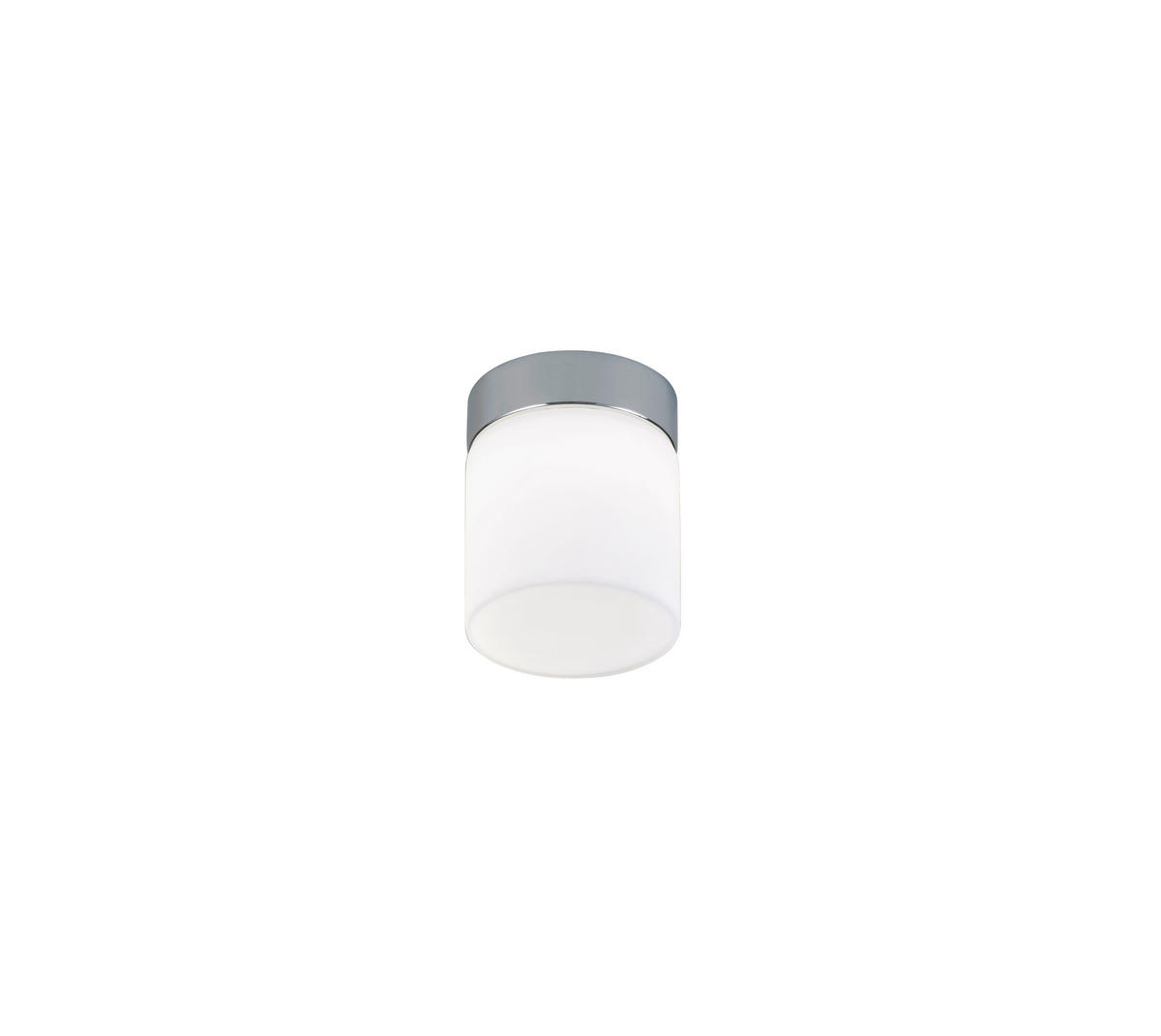 LED-DECKENLEUCHTE 10/12,5 cm   - Chromfarben, Design, Metall (10/12,5cm) - Helestra