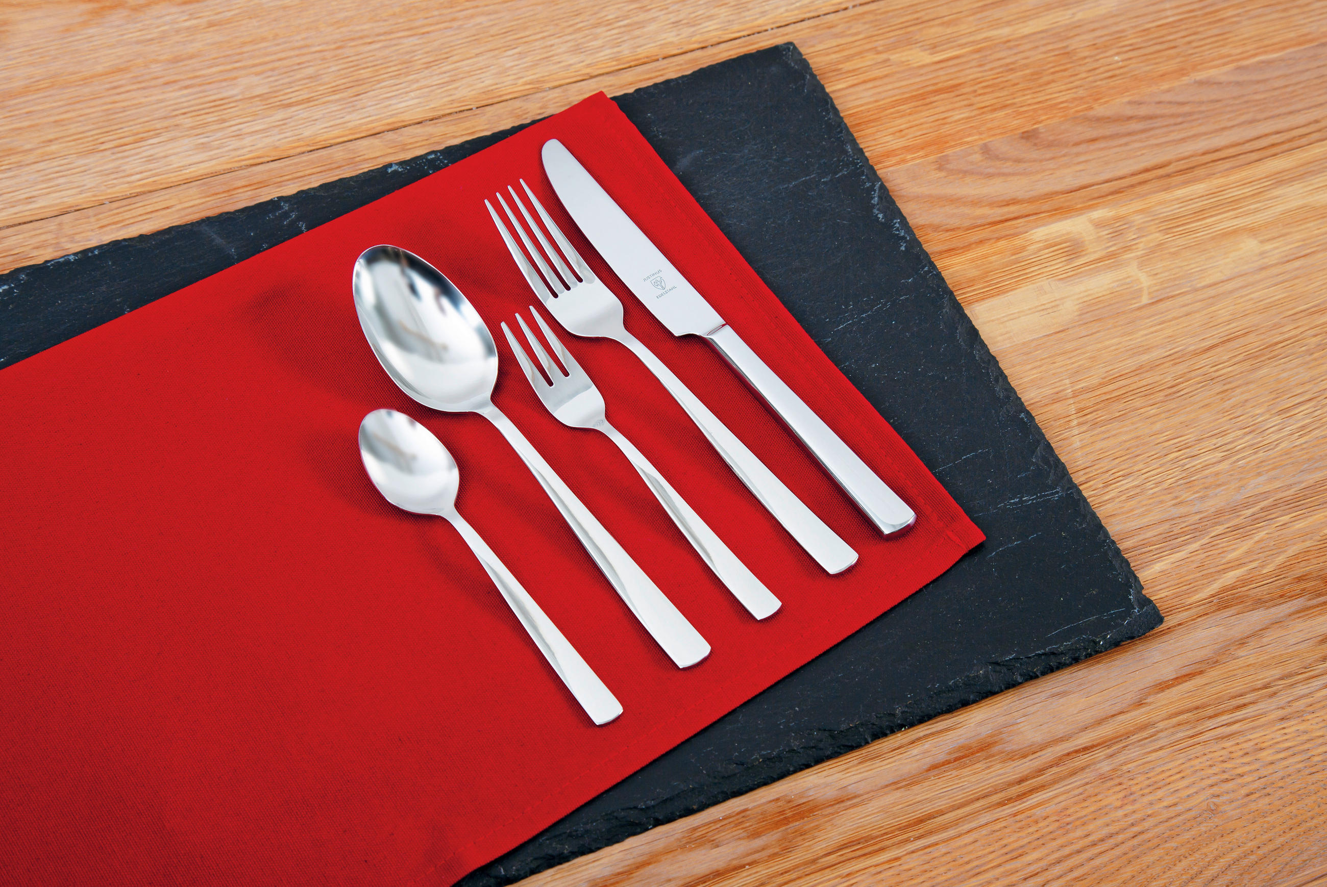 SET DE TACÂMURI 60 piese  Vito  - culoare inox, Konventionell, metal (50/40/6cm) - Justinus