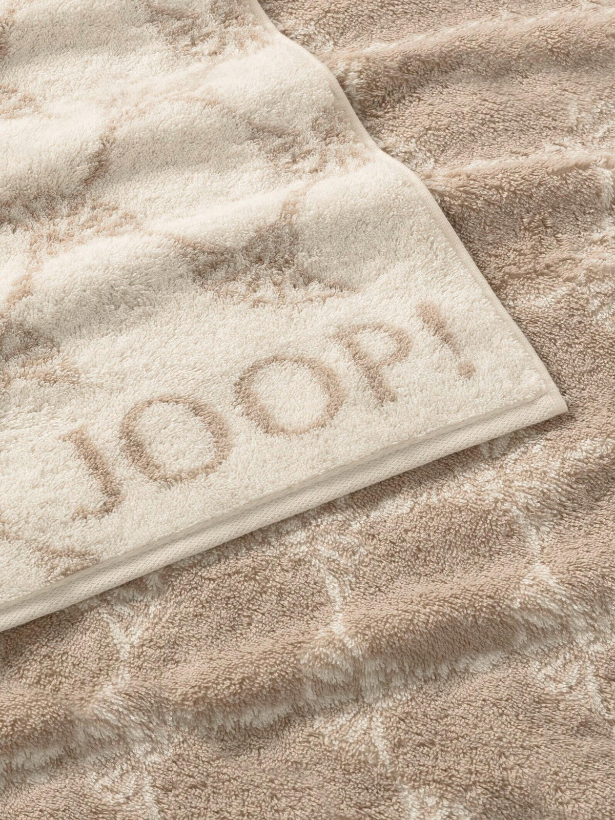DUSCHTUCH 80/150 cm JOOP! CLASSIC  - Creme, Basics, Textil (80/150cm) - Joop! Living
