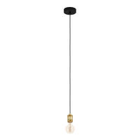 HÄNGELEUCHTE 5/150 cm    - Schwarz, Basics, Metall (5/150cm) - Eglo