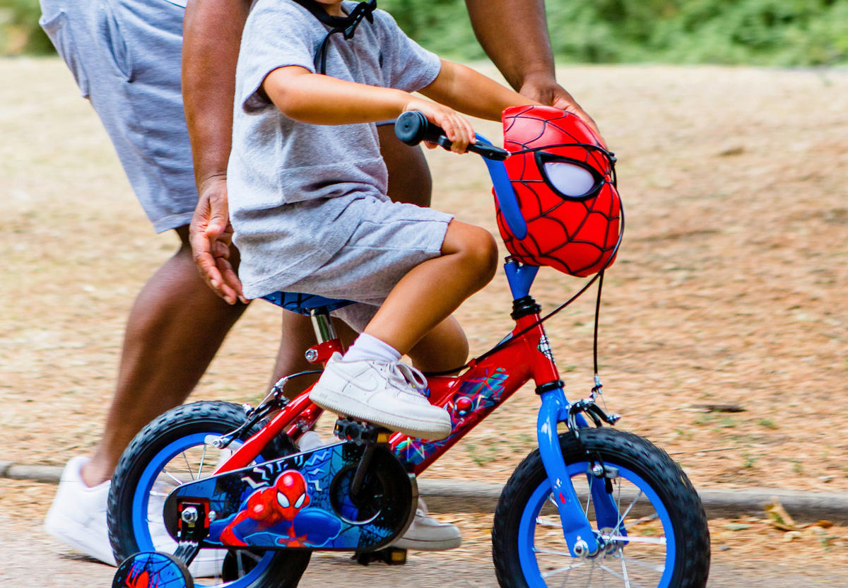 KINDERFAHRRAD 12 Zoll  - Blau/Rot, Basics, Metall (54/74/84cm)