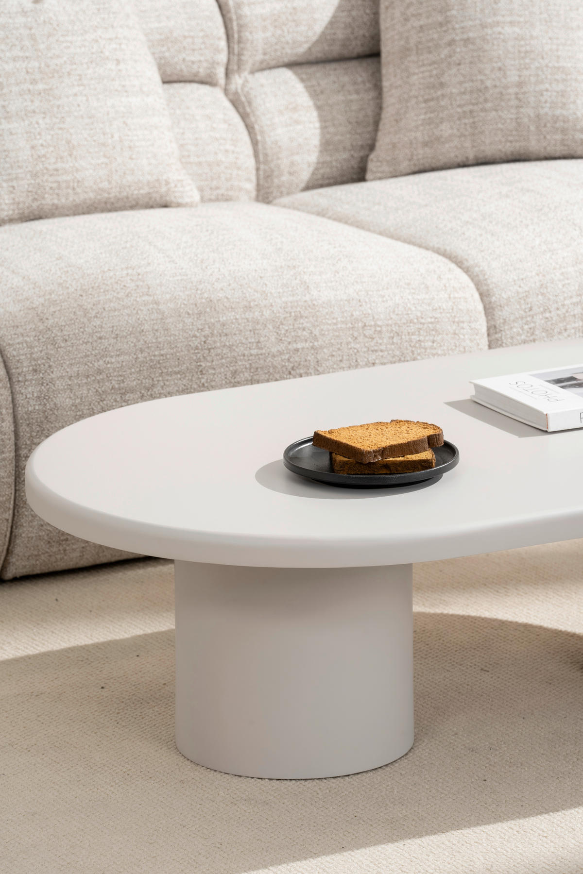 COUCHTISCH 120/70/35 cm rechteckig Kaschmir  - Kaschmir/Beige, Design, Holzwerkstoff (120/70/35cm) - MID.YOU