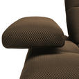 ECKSOFA in Struktur Taupe  313/233 cm  - Taupe/Schwarz, Design, Kunststoff/Textil (313/233cm) - Emilio Belluti