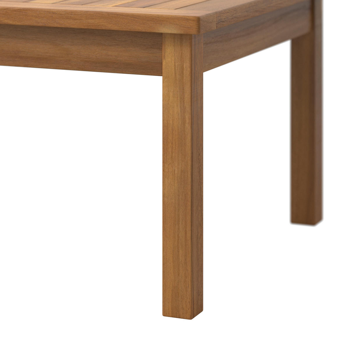 LOUNGEGARNITUR   80/50/33 cm Akazie vollmassiv  - Beige/Akaziefarben, MODERN, Holz/Wellpappe (80/50/33cm) - Ambia Garden