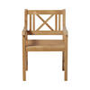 GARTENSESSEL Holz Teakfarben  - Teakfarben, Natur, Holz (59/89/59cm) - Gardenson